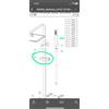 NEWFORM - Ricambio porta doccino - art. 22388