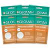 GEOMAR | Thalasso Scrub Corpo Rimodellante, Con Sale Marino, Sale di Epsom, Olio di Caffe ed estratti di Guaranà e Capsico, Made in Italy, 6 x 85g