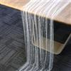 Gosknor Runner da Tavolo in Perle, 300x90cm Tovaglia con Perle Morbido Tessuto in Tulle di Perle Decorazioni da Tavolo per Addio al Nubilato Festa di Compleanno Arco Nuziale (Bianco)