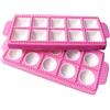 ZHOUHON Stampo 2 Pezzi Per Ravioli Tondi, Stampo Per Ravioli Italiani, Utensile Per Pasticceria, Stampo Per Gnocchi, Per Fare Ravioli