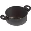 BALLARINI Casseruola con rivestimento antiaderente, Con 2 manici, Adatta per induzione, Diametro 20 cm, Nero, Ravenna
