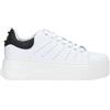 Cult Sneakers Donna CLW423602 Perry 4236 Low W Leather Taglia 38 Bianco/Nero