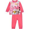 Minni - Minnie Mouse Disney Baby Minni - Pigiama due pezzi lungo neonato, Cotone jersey