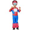 Spiderman Marvel Spider-Man - Vestito carnevale, si illumina al buio, 2-3 anni