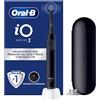 Oral-B iO 2 Spazzolino Elettrico Oral B, Nero, 1 Testina Di Ricambio, 1 Custodia Da Viaggio, Supporto per testine, Spazzolino, Delicato sulle Gengive, Efficace sulla placca, Sensore di Pressione