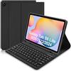 COEZFE Custodia Tastiera per Tablet Samsung Galaxy Tab S6 Lite 2024 10,4 Pollici, Italiano QWERTY Rimovibile Bluetooth Tastiera, Custodia con Tastiera per Samsung Galaxy S6 Lite 2024/2022/2020, Nero