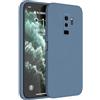Topme Cover per Samsung Galaxy S9 Plus (6.2 Inches) Custodia Case, Protezione Della Pelle Della Custodia in Silicone Tpu - Grigio lavanda