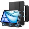 ESR Cover per iPad Air 11 M3/M2 (2025/2024),iPad Air 5/4 Gen(2022/2020),Custodia Magnetica con Supporto Trifold,Aggancio Magnetico,Supporto per Pencil Pro/USB-C,Auto Attivazione/Standby,Nero