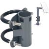 PEESHON Staffa per antenna per parabola Starlink, staffe a U regolabili per parabole Starlink, diametro tubo applicabile 30-50 mm (1)