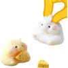 WEINIBAO Squeeze Toys Squishy Giocattoli, 2 Pezzi Criceto Squishy Gadget Compleanno Bambini, Mini Giocattoli Antistress da Spremere Morbidi, Kawaii Squishy Piccoli Gadget per Premi Regalini Festa Compleanno