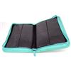 docsmagic.de PRO-Player 4-Pocket Zip-Album Mint - 160 Card Binder - MTG - PKM - YGO - Cerniera Aqua