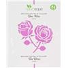 naturaequa - Maschera Viso Bio in Cellulosa Due Rose - Lenitiva
