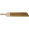 HOME DECO FACTORY, KA0578, Tagliere da Presentazione in Legno massello di Mango, Design Elegante e Versatile, Ideale per servire Formaggi e Frutta, Facile da Pulire, 58 cm, Beige Marrone
