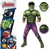 RUBIE'S SPAIN Rubies Official Marvel Avengers Costume Carnevale Hulk Deluxe taglia 7-8 anni