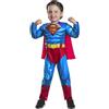RUBIE'S SPAIN Rubies Superman Black Line Preschool Costume Carnevale taglia 12-24 mesi