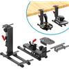wuutyty 2 Set The Desk Mount for The Flight Sim Game Joystick, Throttle and Hotas Systems Compatible with Logitech X56, X52, X52 Pro, Thrustmaster T-Flight Hotas,Thrustmaster T.16000M, Thrustmaster TCA