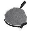 PATIKIL Ping Pong Pagaia Custodia Ping Pong Racchetta Custodia Grigio | Metà Morbida Copertura Contenitore Borsa, per Sport Accessori