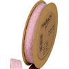 Halbach Seidenbänder Teddy - Nastro decorativo in tessuto | larghezza: 20 mm lunghezza: 10 m | nastro in pelliccia sintetica per fai da te e cucire, colore: viola
