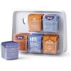 YouCopia TeaStand Tea Bag Organizer with Clear Removable Bins, Cabinet or Pantry Storage Caddy, 120-Bag