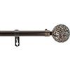Douceur d'Intérieur douceur d 'intérieur KIT TRINGLE DECO EXT. 19 mm 120 < 210 CM PIASTRA GLOBA NICKEL
