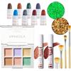 FantasyDay Set di Trucchi, FantasyDay Kit di Bellezza Cosmetici Kit per Occhi, Viso e Labbra - Natale Regalo Xmas Makeup Gift Set con Correttore, Rossetti, Lucidalabbra, Palette Ombretti, Mascara, Trousse, Fard