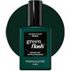Manucurist smalto semipermanente Green Flash - Smalto per unghie gel - Smalto 12-free, bio-based (84%) - Made in France - 15 ml (Poison)