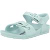 Birkenstock Arizona SFB, Sandali a Punta Scoperta Donna, Verde Surf Green, 28 EU