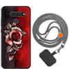 vingarshern Cover LG K61 Custodia in Silicone Sottile,LG K50 Cover Antiurto Con Motivo,LG K50 Case Silicone Con Catena/Cordino per Cellulare,Foto06