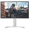 LG 27UP550P-W Monitor PC 68,6 cm (27") 3840 x 2160 Pixel 4K Ultra HD Argento, Bianco
