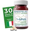 ENDOTELIO Gestione del Peso | Multivitaminico Vegano con Ferro, D3, K2, B2, B6, B12, Acido Folico, Zinco, Selenio | Integratore NAD+ 1-MNA | Dieta Ipocalorica | 30 Capsule