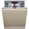 Neff S155ECX06E, N 50, Smart lavastoviglie completamente integrata, cassetto portaposate, lavastoviglie Made in Germany, apertura automatica della porta, estremamente silenziosa, altezza regolabile,
