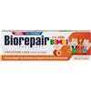 Biorepair, Dentifricio Junior 6-12 anni, 12 Confezioni da 75 ml, Dentifricio per Bambini senza Fluoro, con Vitamina E, Antiossidante, per Gengive Sane, Rinfrescante Gusto Menta