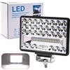 Biqing 1PC Faro da Lavoro LED,6 Inch Faro da Lavoro Luce Barra 27000LM Faretti Fendinebbia LED 12V 24V Fari LED Trattore IP68 Fari di Profondità per Off Road Auto SUV ATV Camion Barca Mining Spotlight