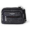 Baggallini unisex adulto Triple Zip Bagg borse a tracolla, Fiore di mezzan, Taglia unica