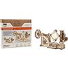 UGEARS Kit Modellino Contagiri UGEARS STEM - Puzzle 3D Creativi in Legno per Adulti, Adolescenti e Bambini - Kit di Scienze Meccaniche Fai-da-te per Autoassemblaggio - Puzzle 3D educativi e Ingegneristici 8+