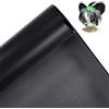 BENECREAT Rete per Occhi Personalizzata in PVC Nero Sublimato, 100x30cm Rete Impermeabile da 0,3mm Stampabile per Furries Cosplay, Accessori, Fursuits, Creazione Artigianale, Foro: 0,8mm