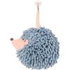 Uposao Asciugamani in ciniglia con riccio di cartone animato, asciugamano in microfibra, asciugamani assorbenti per pallamano, asciugamani appesi per cucina, bagno e toilette
