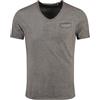 KEY LARGO Soda New V-Collo T-Shirt, Argento (1107), M Uomo