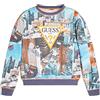 GUESS Felpa ragazzo 14 anni - 164 cm con stampa digitale LOS ANGELES e logo centrale
