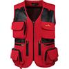 KTWOLEN Uomo Rapida Asciugatura Gilet Leggero Multitasche Gilet da Pesca Estivo Casual Giubbino da Lavoro Reporter Traspirante Multitasche Giubbino Smanicato da Lavoro