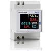 WEBN Amperometro Digitale Guida DIN,Misuratore Contatore di Corrente ac40-300v 100a, Contatore di Energia Elettrica Monofase Ammeter Voltmeter