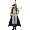 Banpresto ONE PIECE DRACULE MIHAWK The Shukko Departure Figura Statua 16cm - Multicolore