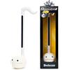Otamatone Deluxe [Manuale Inglese] - Strumento Musicale Elettronico Giapponese, Sintetizzatore Portatile di Cube/Maywa Denki dal Giappone, Bianco