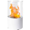 DEODATO Caminetto a bioetanolo portatile PVG Qlima FFB017 bianco