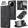 owlhold Cover Xiaomi Redmi Note 14 Pro 5G / Redmi Note 14 Pro Plus 5G Custodia Magnetica Portafoglio Flip[Antiurtoo][Cavalletto][Carta Fessura] Cover Pelle Custodia per Xiaomi Poco X7 5G -Nero