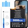 ElephantStory Batteria per Samsung Galaxy A33 5G SM-A336E/ A336B, 5000 mAh Batteria di Ricambio EB-BA536ABY Batteria Sostitutiva ai Polimeri di Litio con Strumenti di Riparazione e Guida