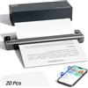 Phomemo Q302 Stampante Termica Portatile A4, Mini Stampante Portatile Senza Inchiostro, Connessione via WiFi, Bluetooth, USB, Supporta Carta Termica A4 (210x297 mm), B5 e A5, per Smartphone e PC