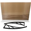 Blinky 96899-20 Pensiline in ABS Bronzato, Alveolare, 100x150 cm, Carico Massimo 10 kg