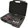 KS Tools 500.8480 Kit Pistola termica ad induzione con accessori, 6 pz