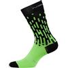 NALINI 02553501100C000.27 AHS FULMINE H22 Unisex adulto Calzini VERDE FLUO/NERO XS
